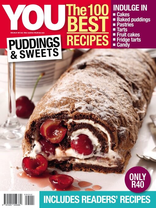 Title details for YOU Best Recipes Puddings by Media 24 Ltd - Available